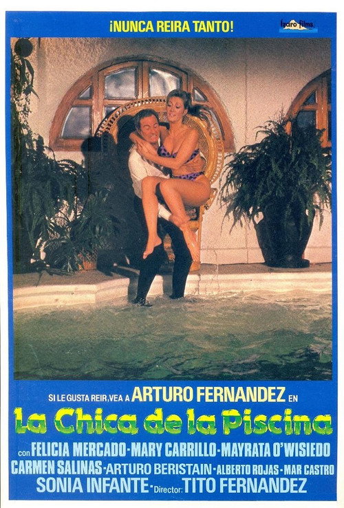 Movie poster for La chica de la piscina (1987)