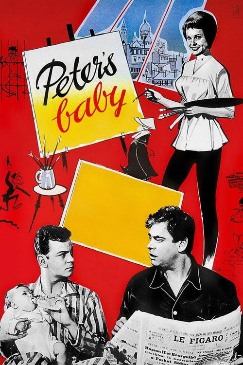 Movie poster for Peter's baby (1961)