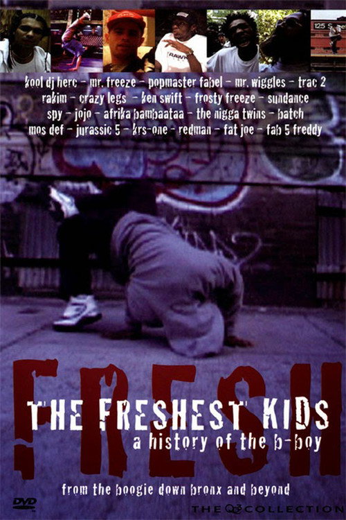 Movie poster for The Freshest Kids (2002)