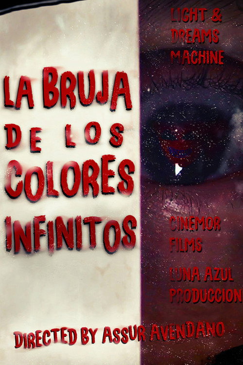 Movie poster for La bruja de los colores infinitos
