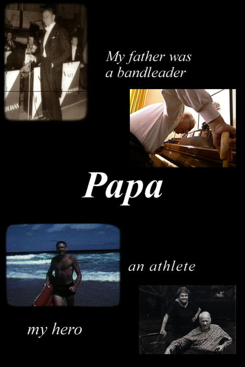 Movie poster for Papa (2002)