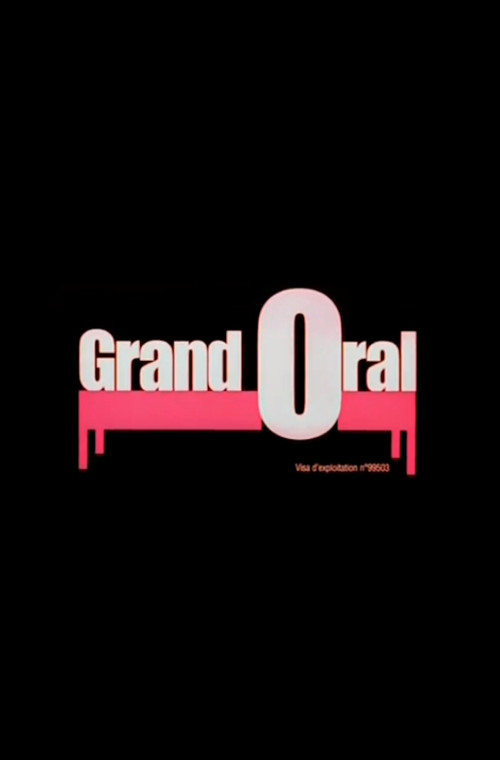Movie poster for Grand Oral (2020)