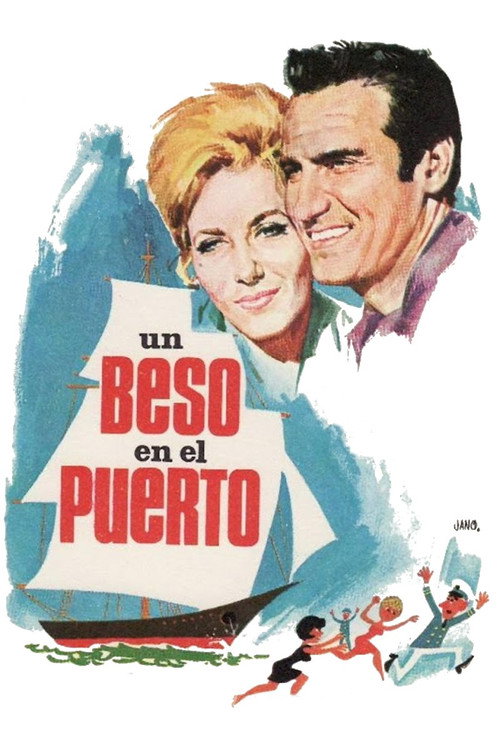 Movie poster for Un beso en el puerto (1966)