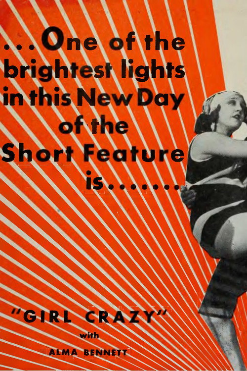 Movie poster for Girl Crazy (1929)