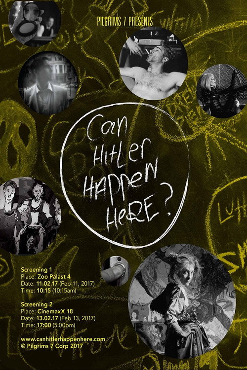 Movie poster for Can Hitler Happen Here? (2017)