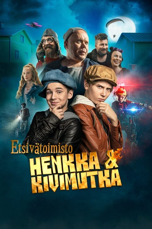 Movie poster for Henkka & Kivimutka Detective Agency (2022)