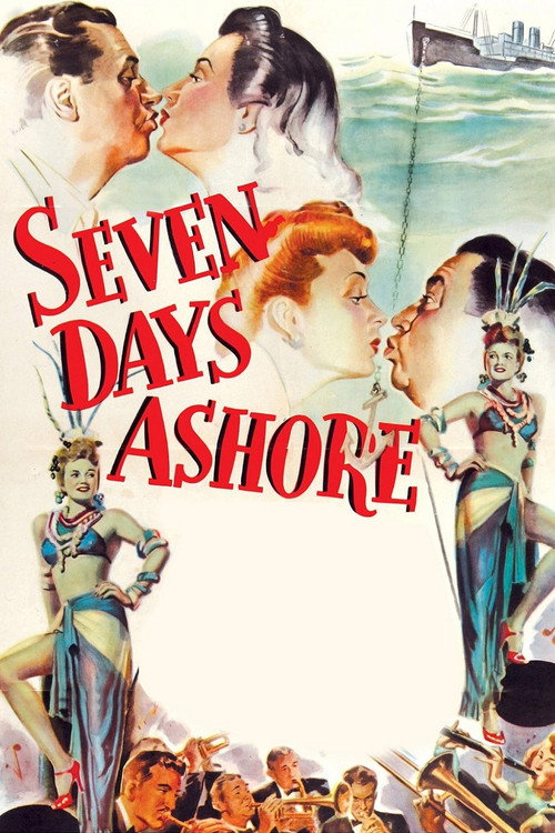 Movie poster for Seven Days Ashore (1944)