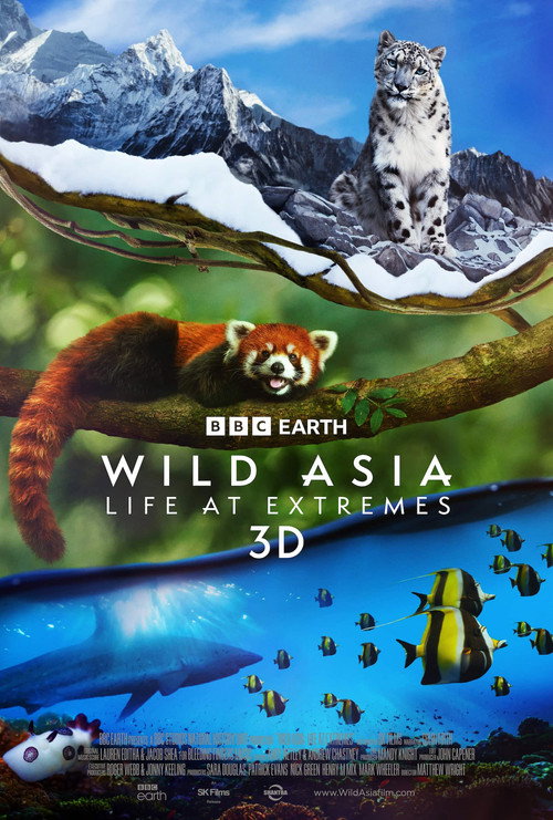 Movie poster for Wild Asia: Life at Extremes (2026)