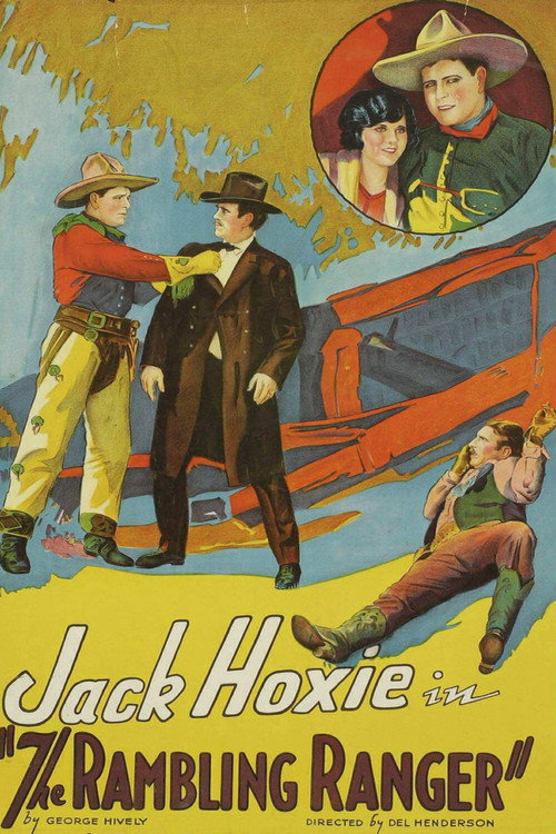 Movie poster for The Rambling Ranger (1927)