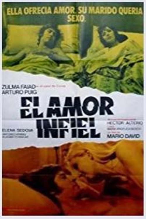 Movie poster for El amor infiel (1974)