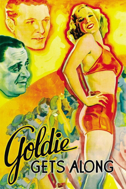 Movie poster for Goldie Gets Along (1933)
