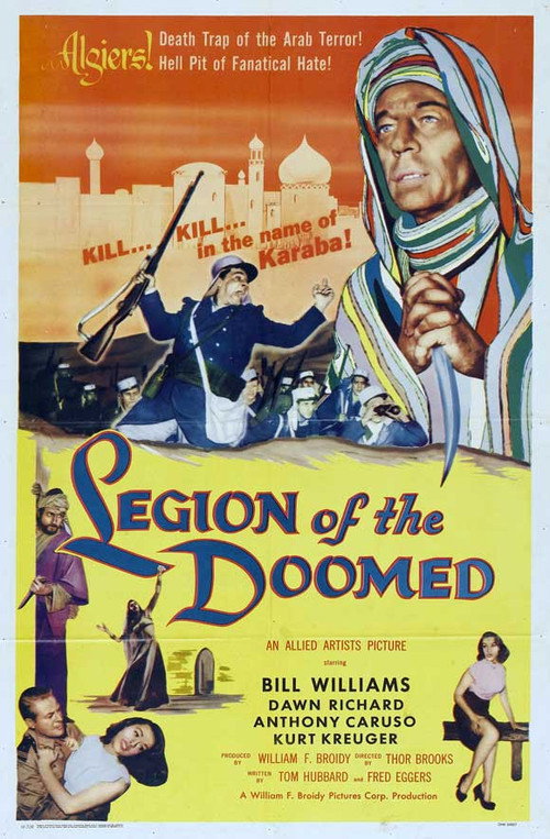 Movie poster for Legion of the Doomed (1958)