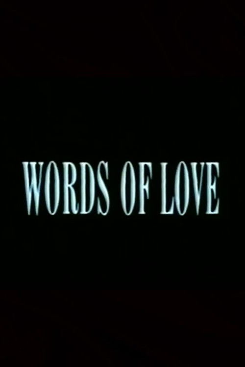 Movie poster for Words of Love (1989)
