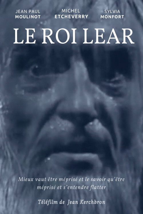 Movie poster for Le Roi Lear (1965)