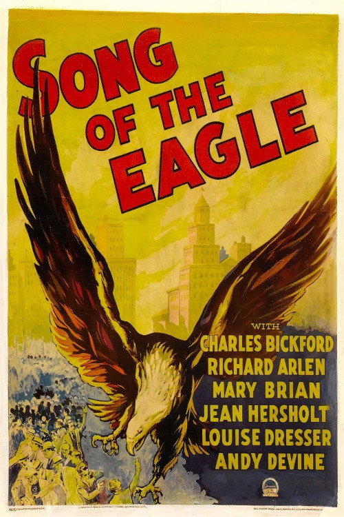 Movie poster for Song of the Eagle (1933)