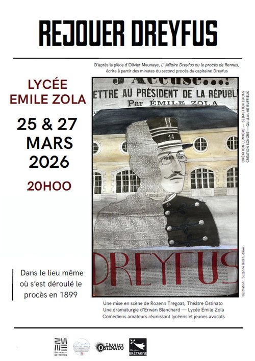 Movie poster for Rejouer Dreyfus (2026)