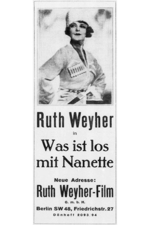 Movie poster for What's Up with Nanette? (1929)