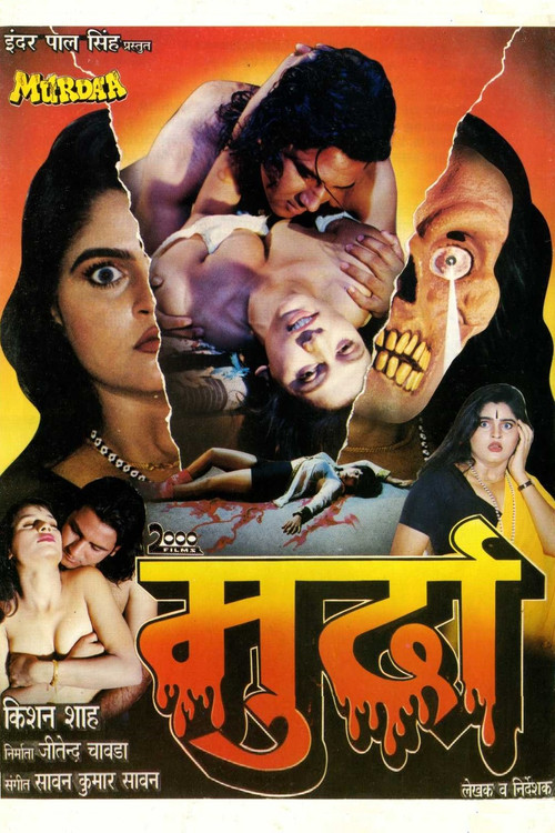 Movie poster for Murdaa (1998)