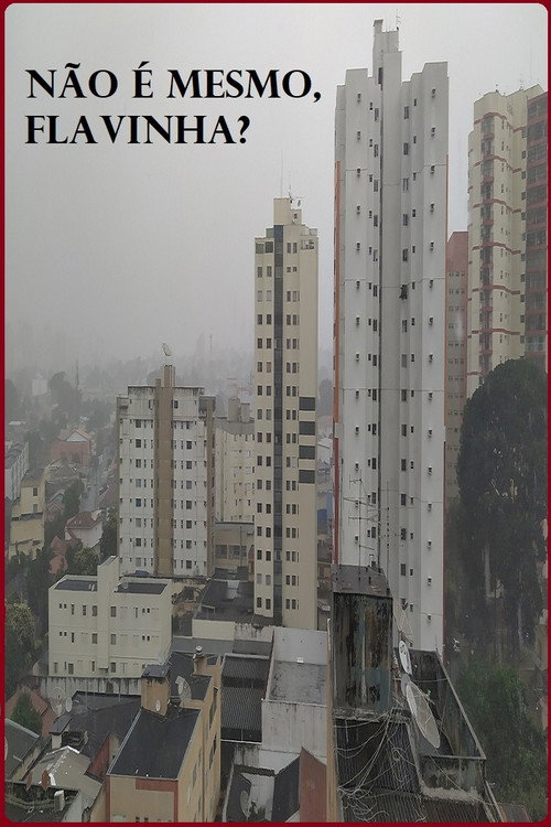 Movie poster for Não é mesmo, Flavinha? (2020)