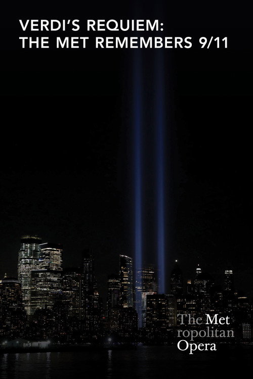 Movie poster for Verdi's Requiem: The Met Remembers 9/11 (2021)