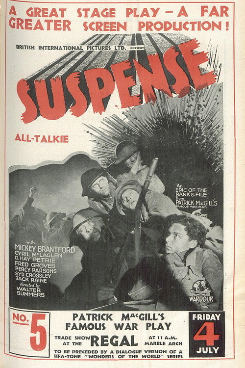 Movie poster for Suspense (1930)