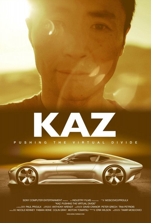 Movie poster for Kaz: Pushing the Virtual Divide (2014)