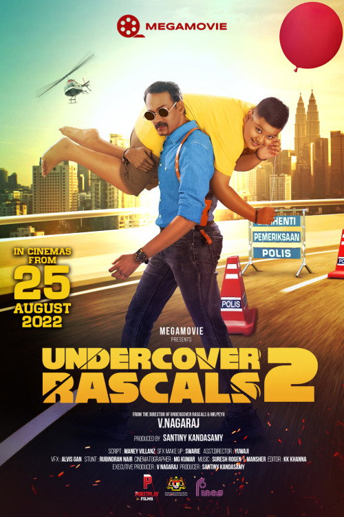 Movie poster for Undercover Rascals 2 (2022)