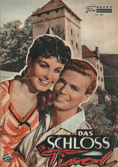 Movie poster for Castle in Tyrol (1957)