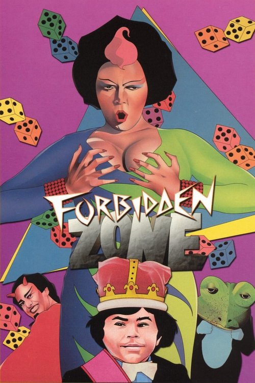 Movie poster for Forbidden Zone (1982)