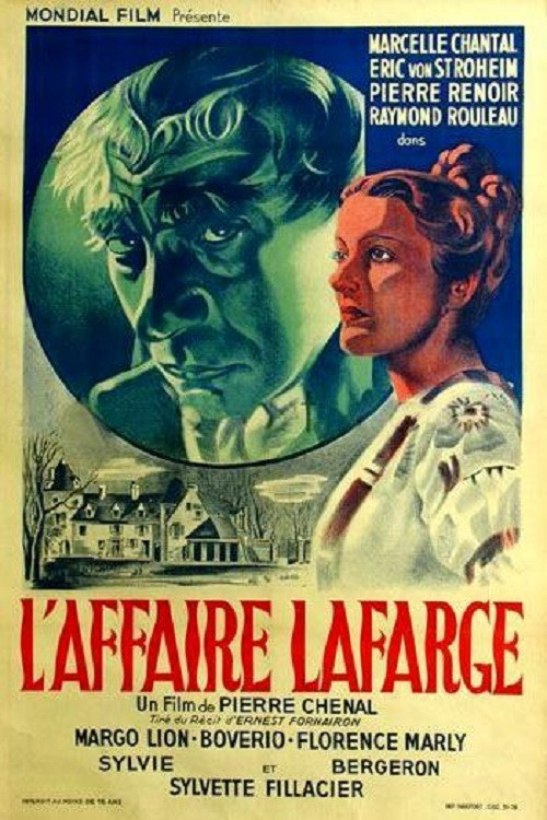 Movie poster for The Lafarge Case (1938)