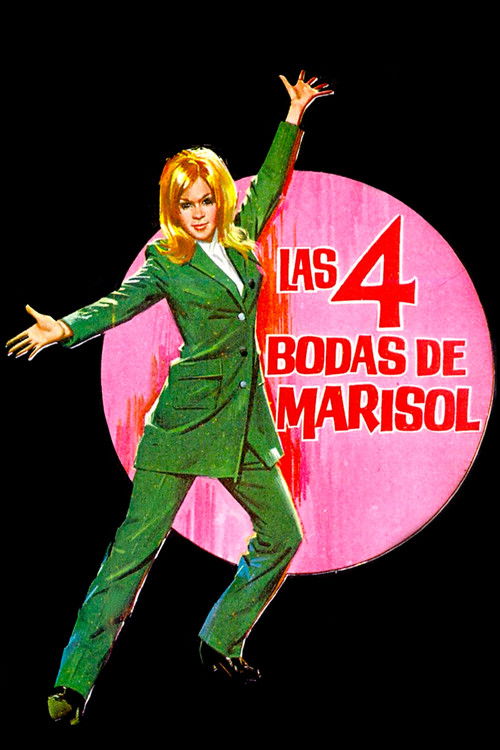 Movie poster for Las 4 bodas de Marisol (1967)
