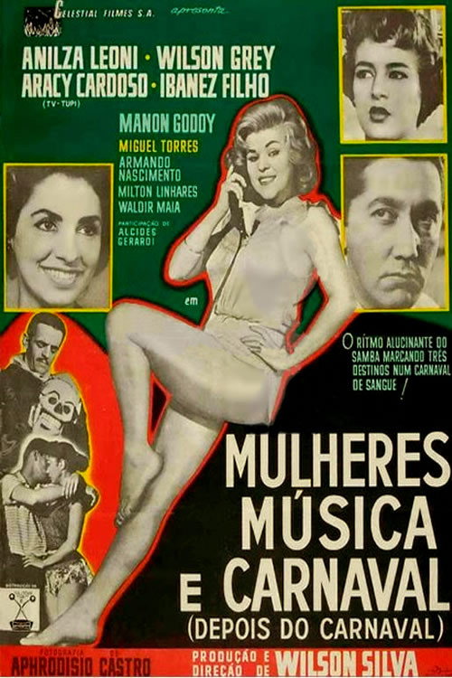 Movie poster for Mulheres, Música e Carnaval (1959)