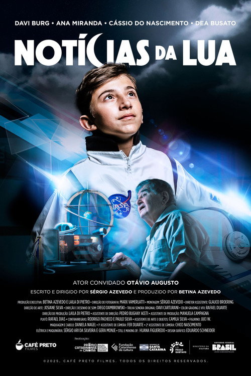 Movie poster for Notícias da Lua (2025)