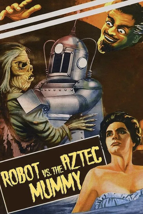 Movie poster for The Robot vs. The Aztec Mummy (1958)