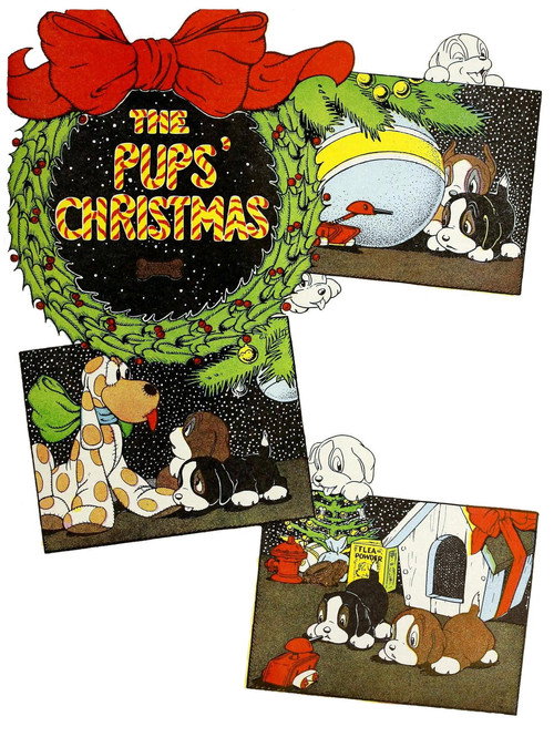 Movie poster for The Pups' Christmas (1936)
