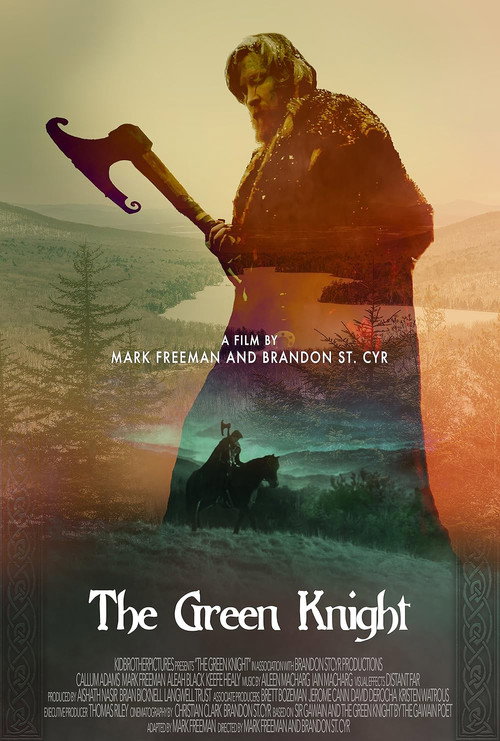 Movie poster for The Green Knight (2022)
