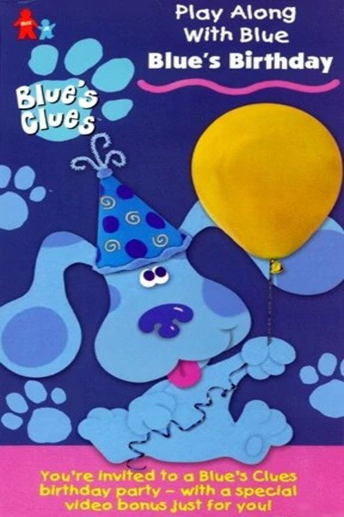 Movie poster for Blue's Clues: Blue's Birthday (1998)
