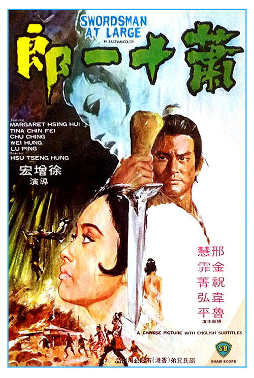 Movie poster for Swordsman at Large (1971)