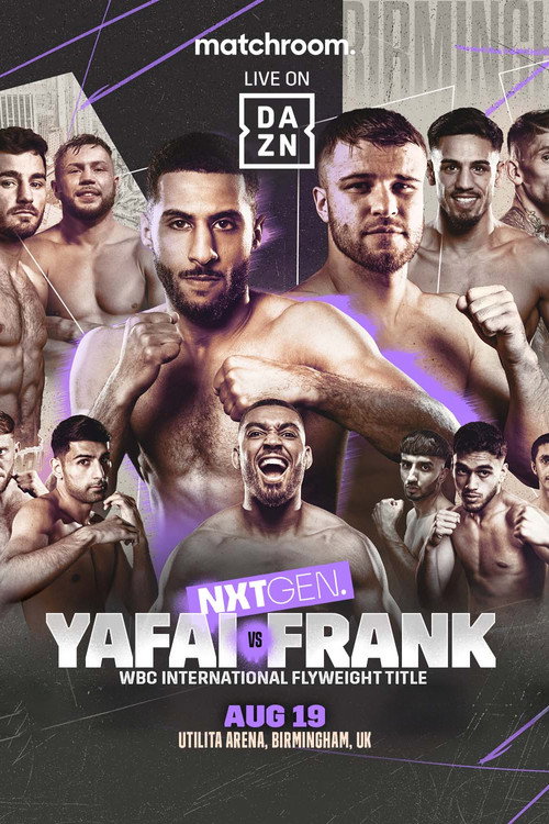 Movie poster for Galal Yafai vs. Tommy Frank (2023)