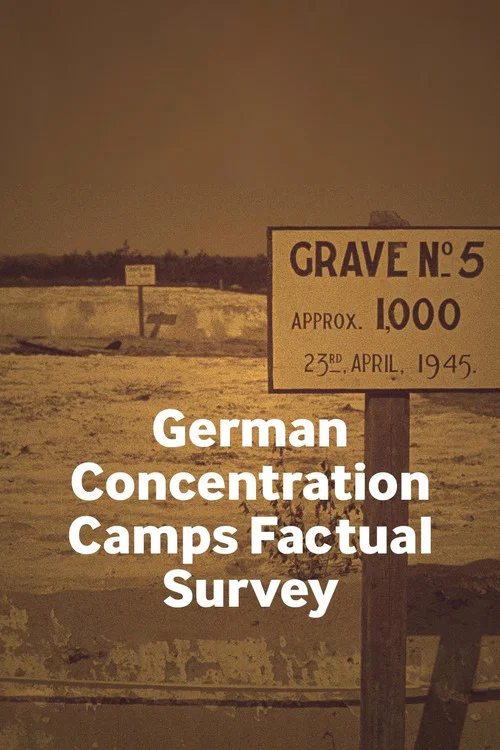 Movie poster for German Concentration Camps Factual Survey (2017)