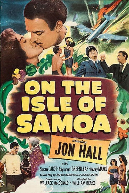 Movie poster for On the Isle of Samoa (1950)
