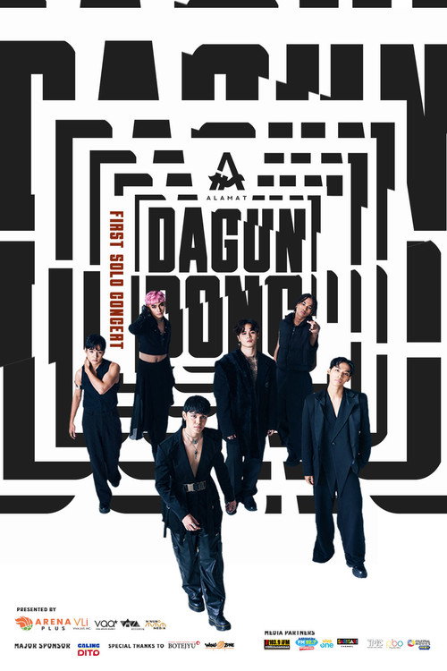 Movie poster for Dagundong: Alamat First Solo Concert (2023)