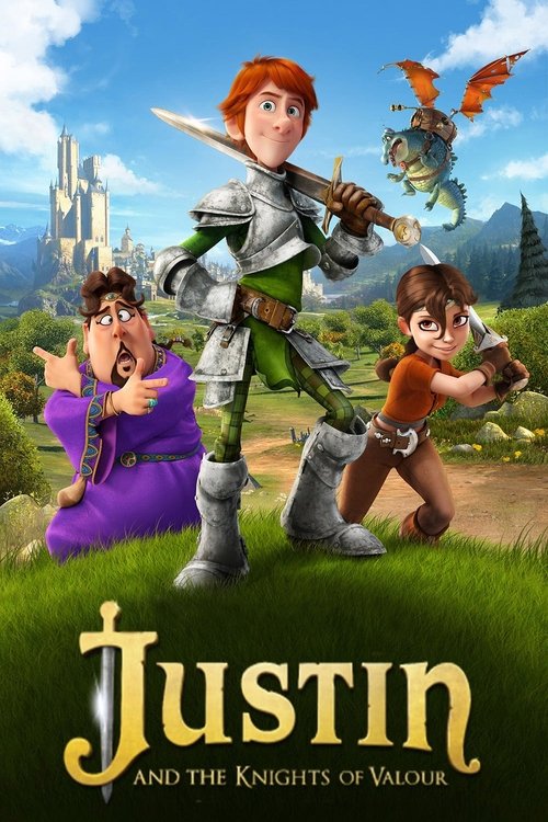 Movie poster for Justin and the Knights of Valour (2013)