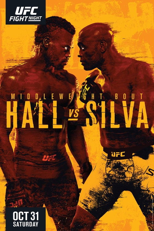 Movie poster for UFC Fight Night 181: Hall vs. Silva (2020)