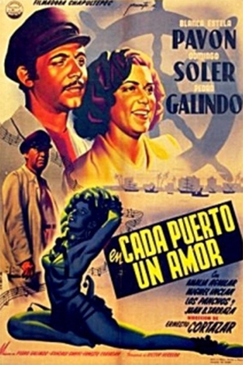 Movie poster for En cada puerto un amor (1949)