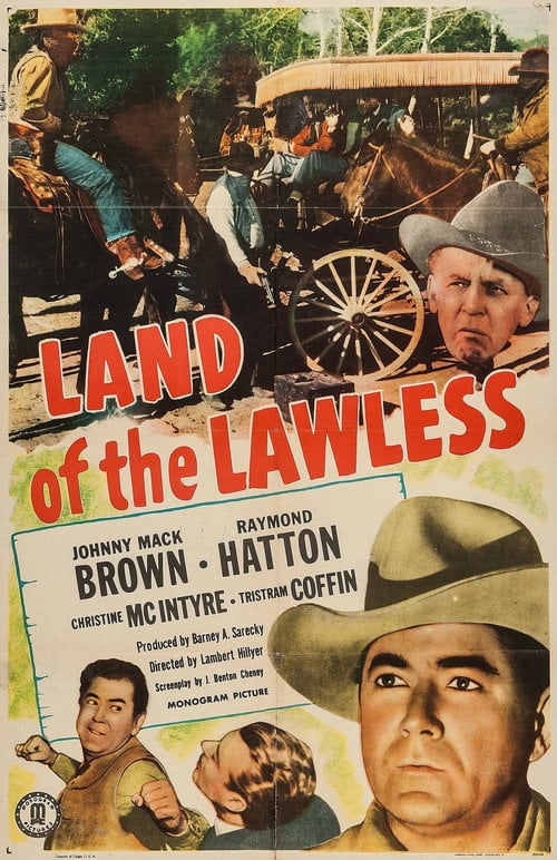 Movie poster for Land of the Lawless (1947)