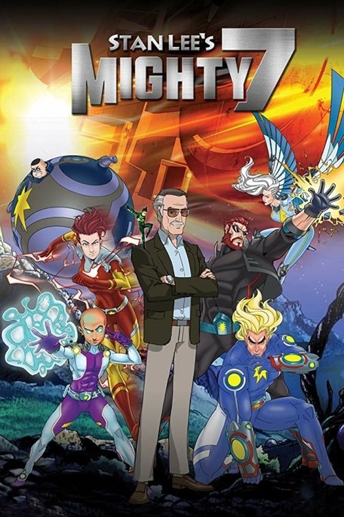 Movie poster for Stan Lee's Mighty 7 (2014)