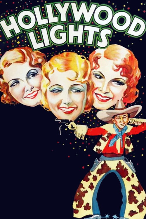 Movie poster for Hollywood Lights (1932)