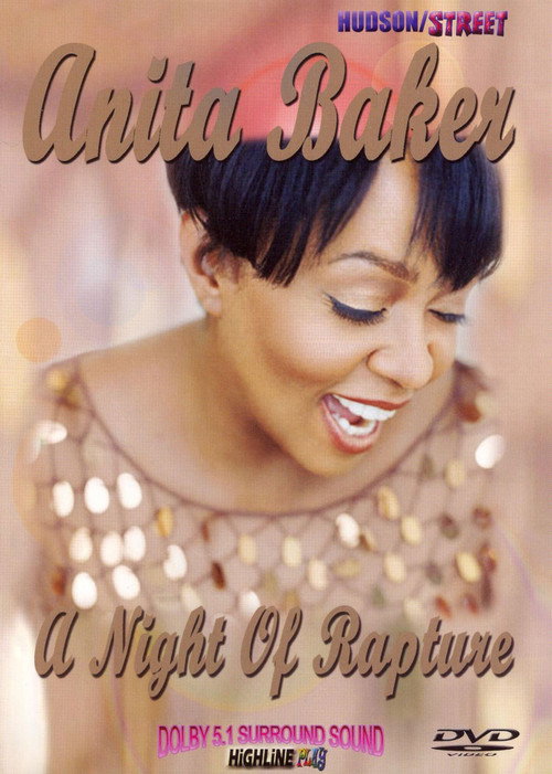 Movie poster for Anita Baker: One Night of Rapture (1987)