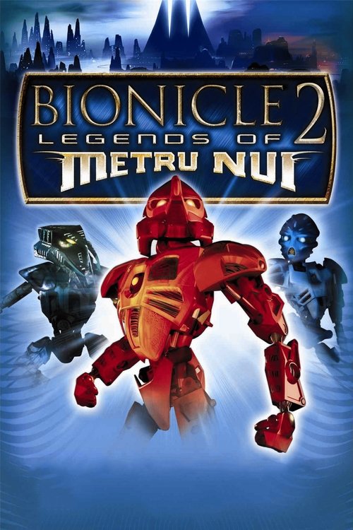 Movie poster for Bionicle 2: Legends of Metru Nui (2004)